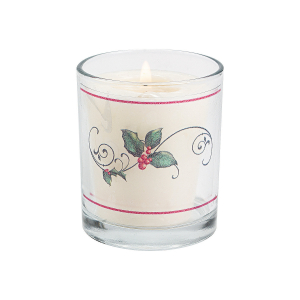 Personalized Christmas Votive Candle Holders (Per Dozen)