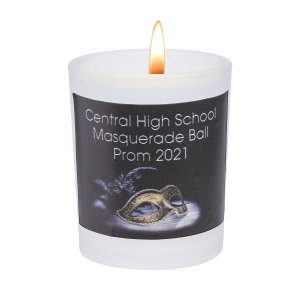 Personalized Masquerade Ball Votive Candle Holders (Per Dozen)