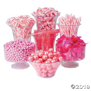 Pink Candy Buffet Assortment (1600 Piece(s))