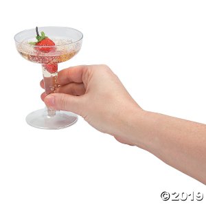Mini Classic Champagne Appetizer Glasses (24 Piece(s))