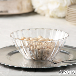 Clear Fluted Bowl (1 Piece(s))