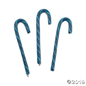 Blue Raspberry Candy Canes (24 Piece(s))