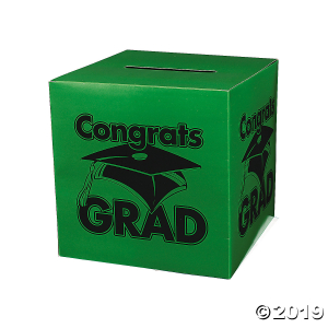 Congrats Grad Green Card Box