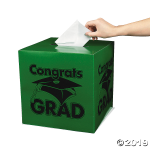 Congrats Grad Green Card Box