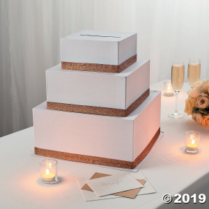 Copper Wedding Card Box (1 Piece(s))
