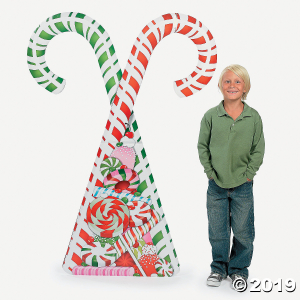 Christmas Candy Cardboard Stand-Up (1 Piece(s))