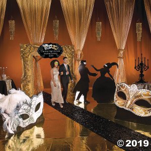 Masquerade Ball Monsieur Silhouette Stand-Up (1 Piece(s))