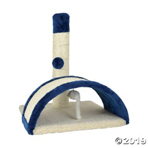 Pet Zone Beam & Bow Scratch Post Square- (1 Piece(s))