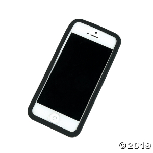 Black Retro Eye Glasses iPhone (1 Piece(s))