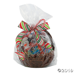 Large Clear Cellophane Gift Basket Bags (50 Piece(s))