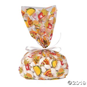 Junk Food Cellophane Bags (Per Dozen)