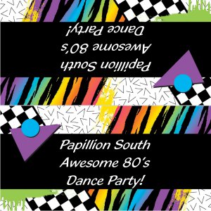 DIY Personalized Awesome 80s Cellophane Favor Bags (50 Piece(s))