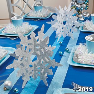 Glitter Snowflake Centerpieces (1 Set(s))
