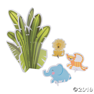 Jungle Baby Shower Centerpiece (1 Set(s))