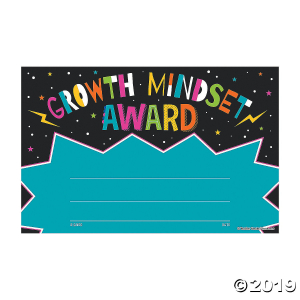 Growth Mindset Award Certificates (30 Piece(s))