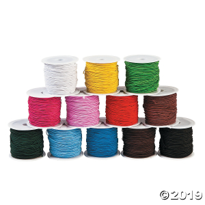 Round Stretchy Cording (Per Dozen)