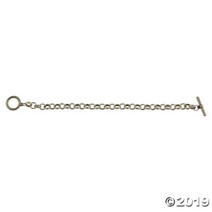 Antique Goldtone Toggle Chain Bracelets (3 Piece(s))
