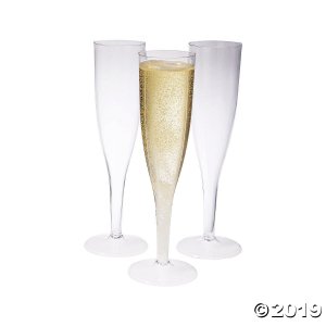 25-Pc. Clear Champagne Flutes Box Set (25 Piece(s))