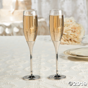 Bling Toasting Champagne Flutes (1 Set(s))