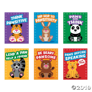 Paws for Good Character Poster Set (6 Piece(s))