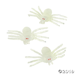 Glow-in-the-Dark Spiders (108 Piece(s))