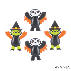 Mini Halloween Sloth Characters (24 Piece(s))