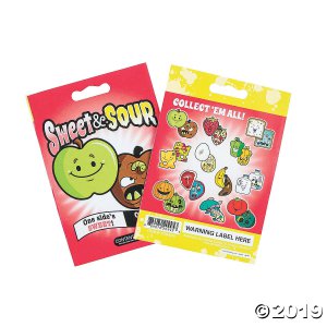 Sweet & Sour Food Character Blind Bags (Per Dozen)