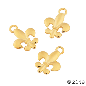 Fleur De Lis Charms (Per Dozen)