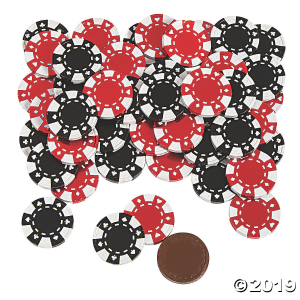 Chocolate Poker Chip Candy (1 Unit(s))