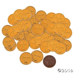 Cross Coins Chocolate Candy (60 Piece(s))