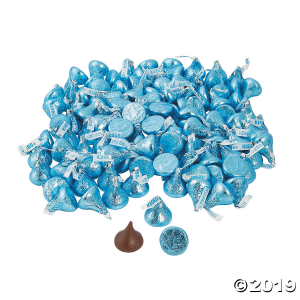 Light Blue Hershey's® Kisses® (400 Piece(s))