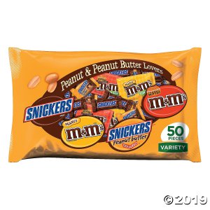 Mars® Peanut & Peanut Butter Lovers Assorted Candy (50 Piece(s))