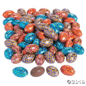 Daisy & Swirl Easter Eggs Chocolate Candy (88 Piece(s))