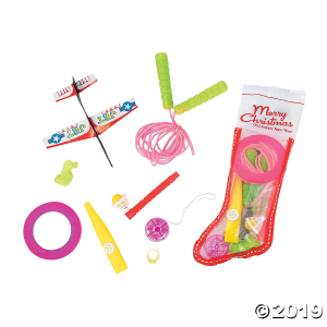 Toy-Filled Christmas Stockings (Per Dozen)