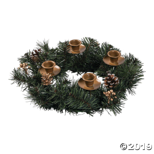 Advent Wreath Christmas Décor (1 Piece(s))