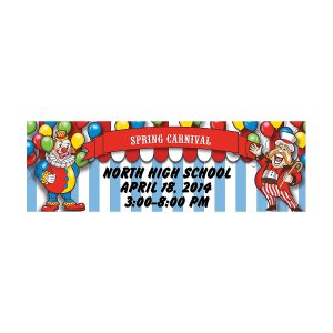 Personalized Large Big Top Vinyl Banner (1 Piece(s))