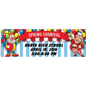 Personalized Large Big Top Vinyl Banner (1 Piece(s))