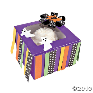 Purple Cupcake Boxes (Per Dozen)
