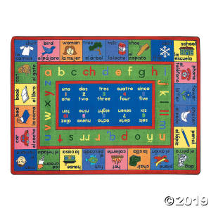 Lengualink® Classroom Rug - 5 ft. 4 x 7 ft. 8" (1 Piece(s))