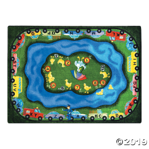 Puddleducks® Classroom Rug - 3 ft. 10 x 5 ft" (1 Piece(s))