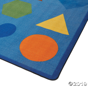 Lots of Shapes Seating Rug - 6ft x 9ft Rectangle (1 Unit(s))