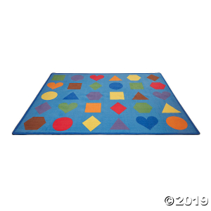 Lots of Shapes Seating Rug - 6ft x 9ft Rectangle (1 Unit(s))