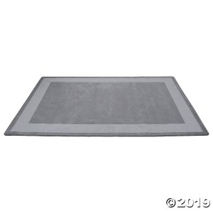 Two-Tone Area Rug 7.5ft x 12ft Rectangle - Grey (1 Unit(s))