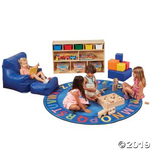 A-Z Circle Time Seating Rug - 12ft Round (1 Unit(s))