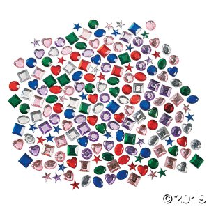 Self-Adhesive Jewel Assortment (500 Piece(s))