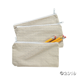 Canvas Pencil Cases (Per Dozen)