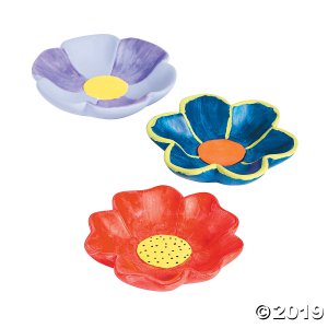 Ceramic DIY Mini Flower Bowls (Per Dozen)