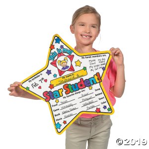 Color Your Own Star Student Posters (30 Piece(s))