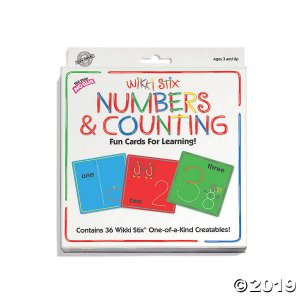 Wikki Stix® Numbers & Counting Cards Set, 2 Sets (2 Piece(s))
