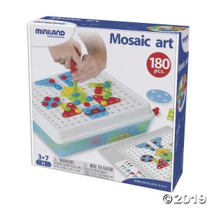 Miniland Educational® Mosaic Art, 180 Pieces (1 Piece(s))